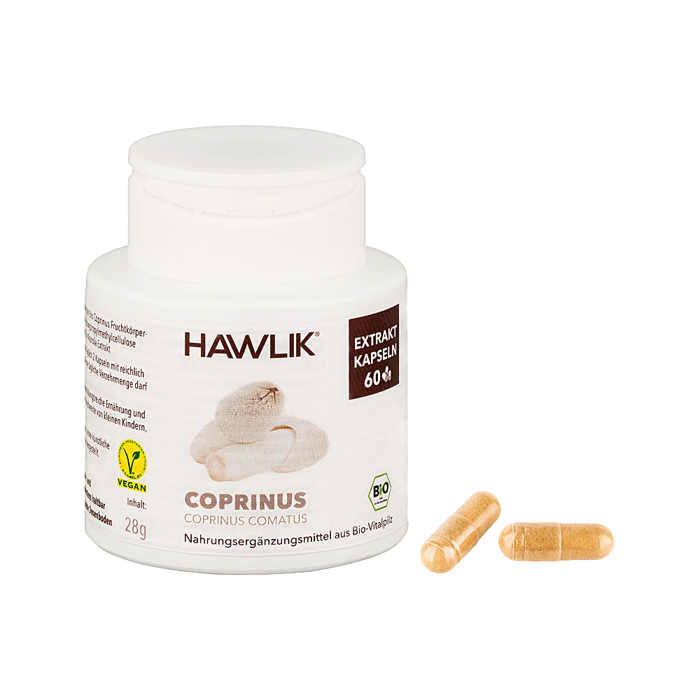 HAWLIK BIO Coprinus Extrakt Kapseln