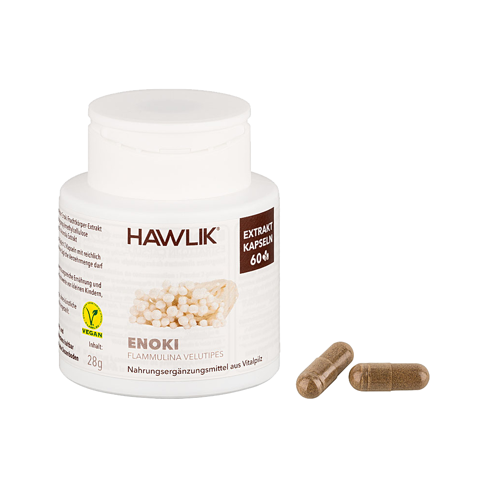 HAWLIK Enoki Extrakt Kapseln