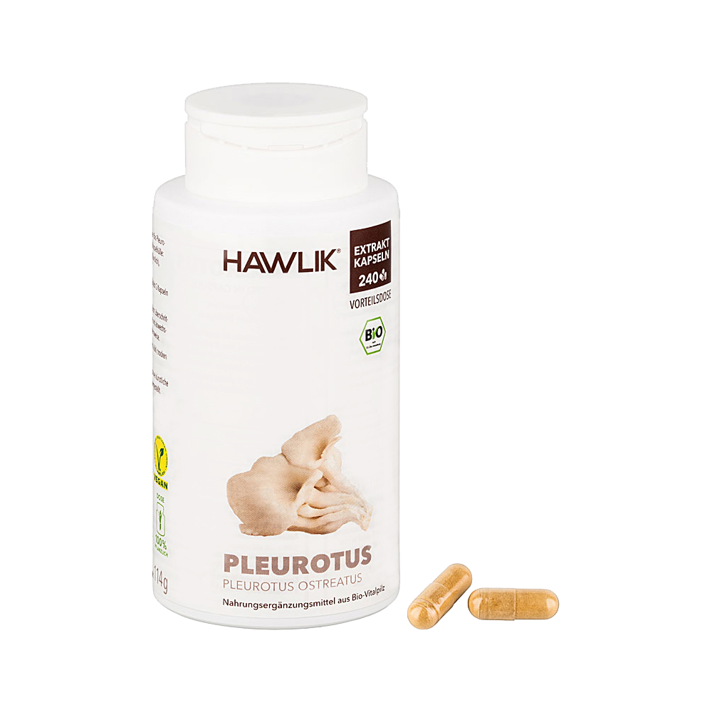 HAWLIK BIO Pleurotus Extrakt Kapseln