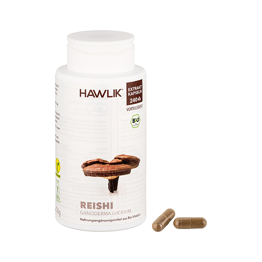 HAWLIK BIO Reishi Extrakt Kapseln