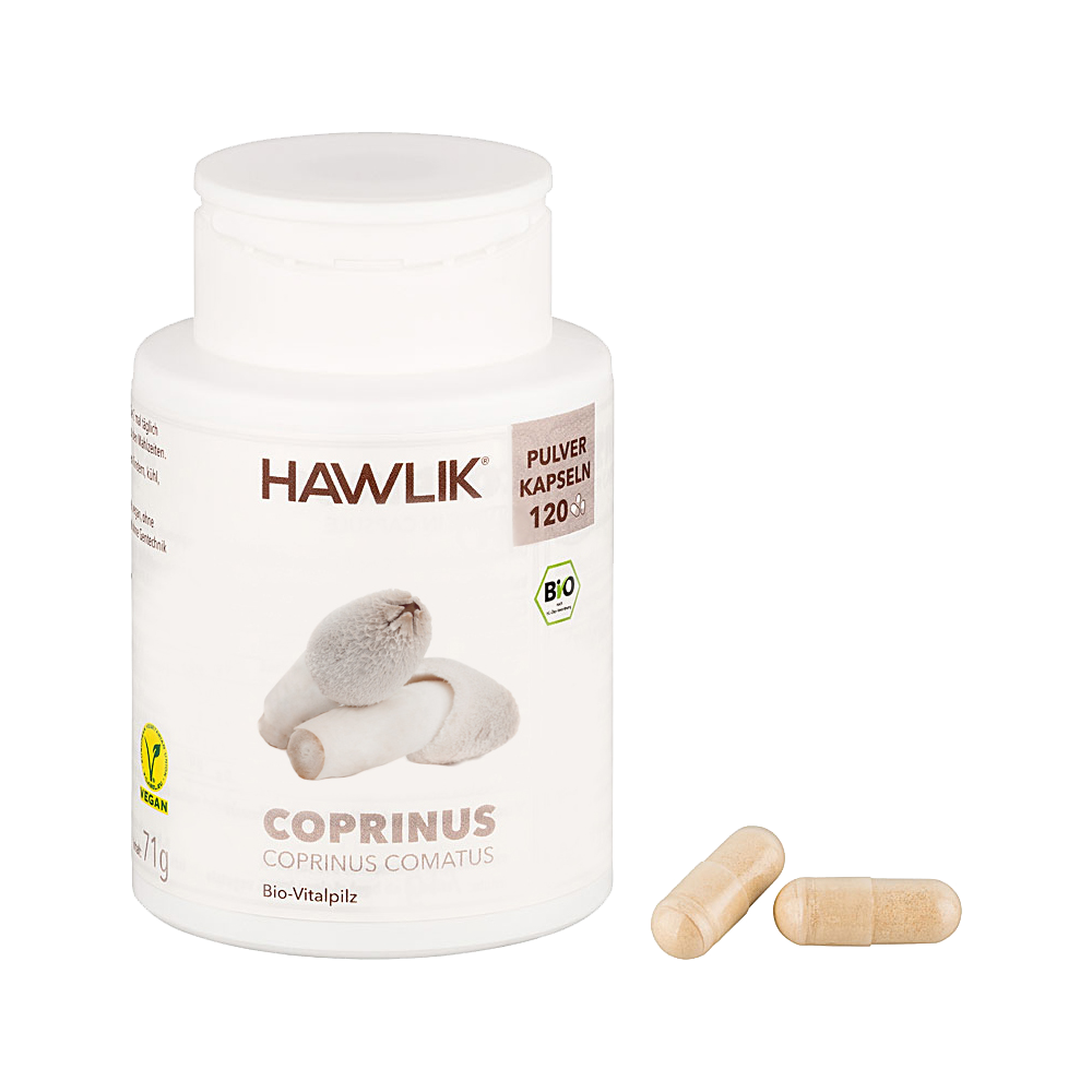 HAWLIK BIO Coprinus Pulver Kapseln