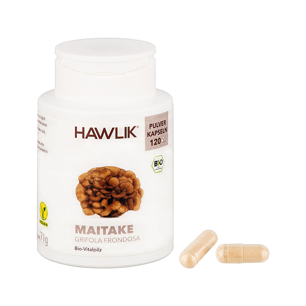 HAWLIK BIO Maitake Pulver Kapseln
