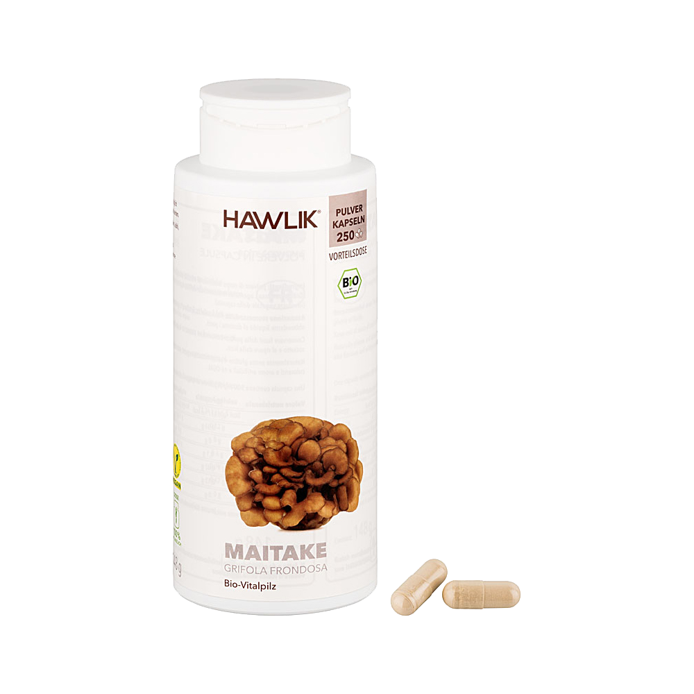 HAWLIK BIO Maitake Pulver Kapseln