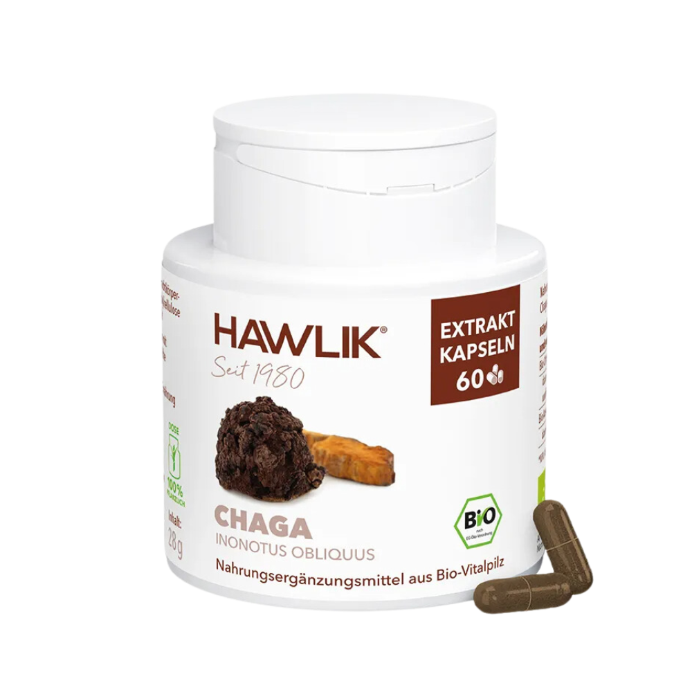 HAWLIK Bio Chaga Extrakt Kapseln
