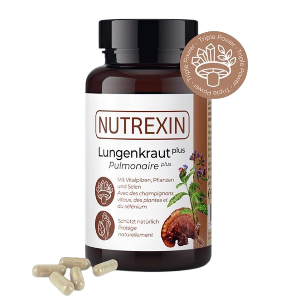 NUTREXIN Lungenkraut plus Kaps 60 Stk