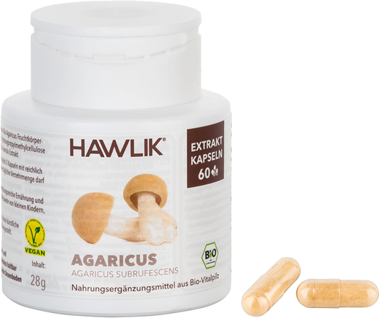 HAWLIK BIO Agaricus Extrakt Kapseln