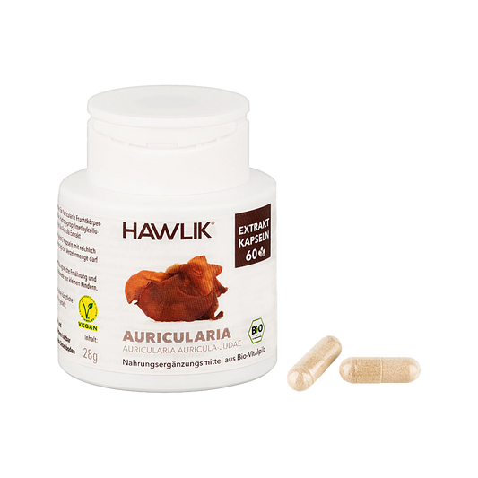 HAWLIK BIO Auricularia Extrakt Kapseln