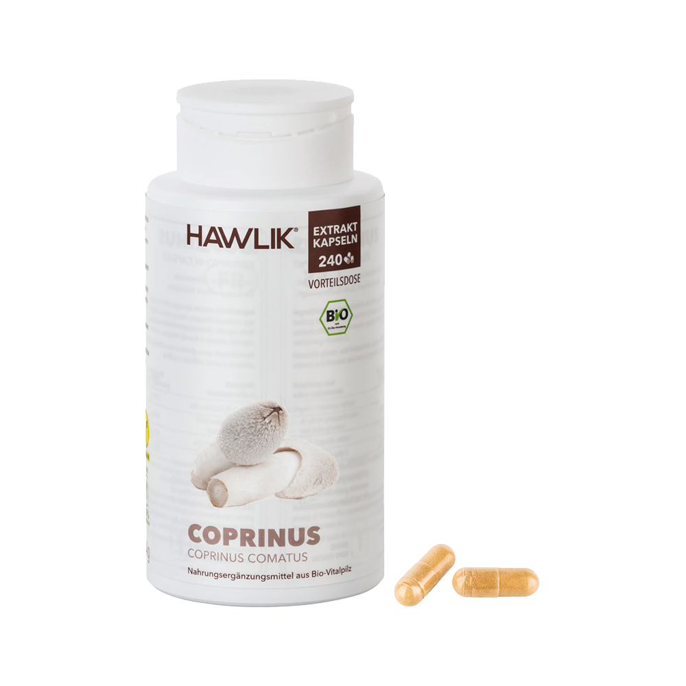 HAWLIK BIO Coprinus Extrakt Kapseln