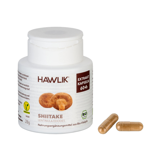 HAWLIK BIO Shiitake Extrakt Kapseln