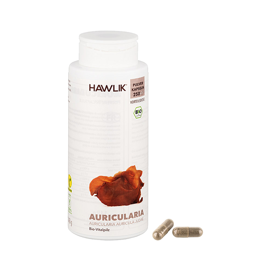 HAWLIK BIO Auricularia Pulver Kapseln