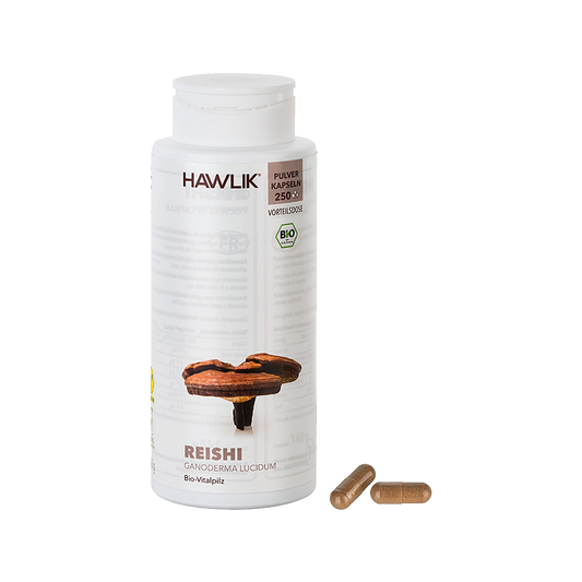 HAWLIK BIO Reishi Pulver Kapseln